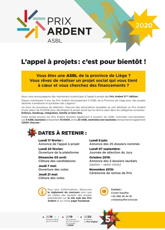 PrixArdents AfficheA4 RelaisAsbl