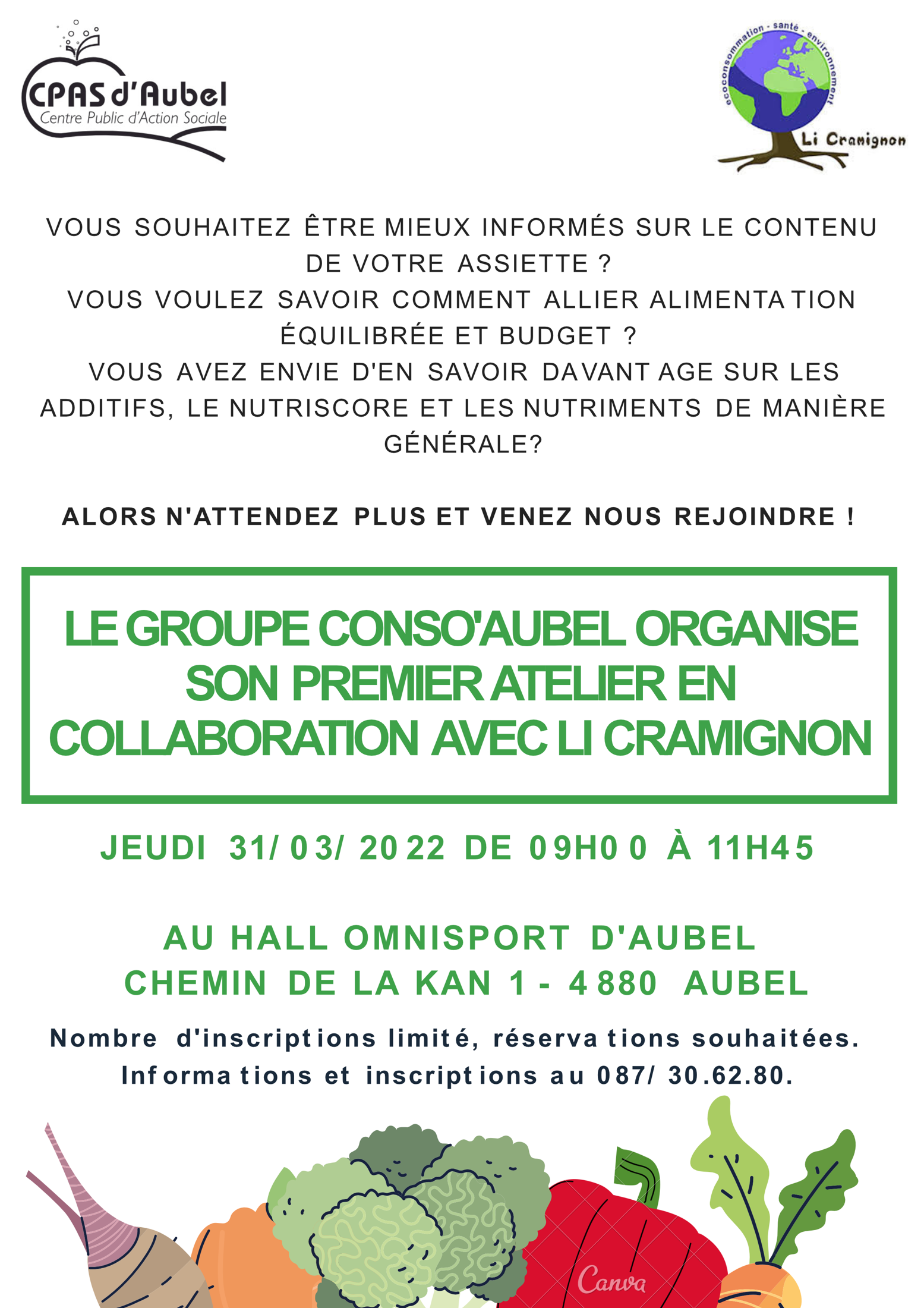 Jeudi 31032022 à 09h00 à 11h45 au hall omnisport