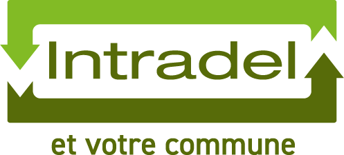 intradel et votre commune logo couleurs