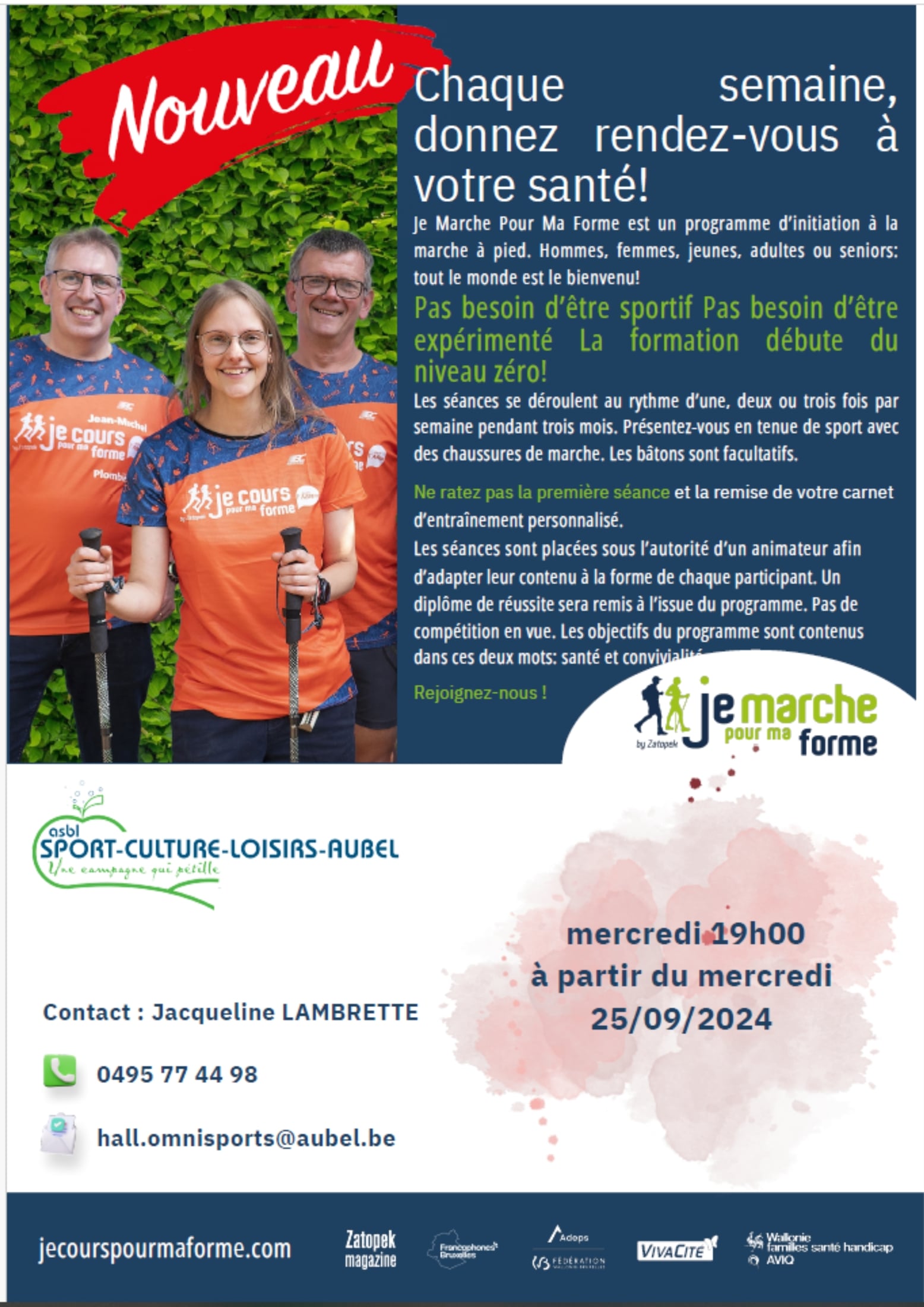 je marche