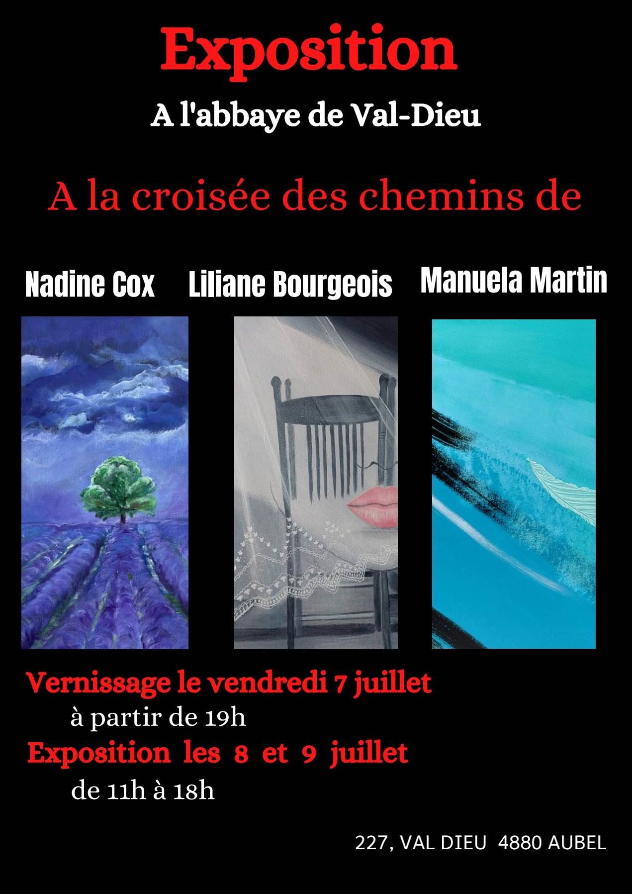 affiche expo peinture 2