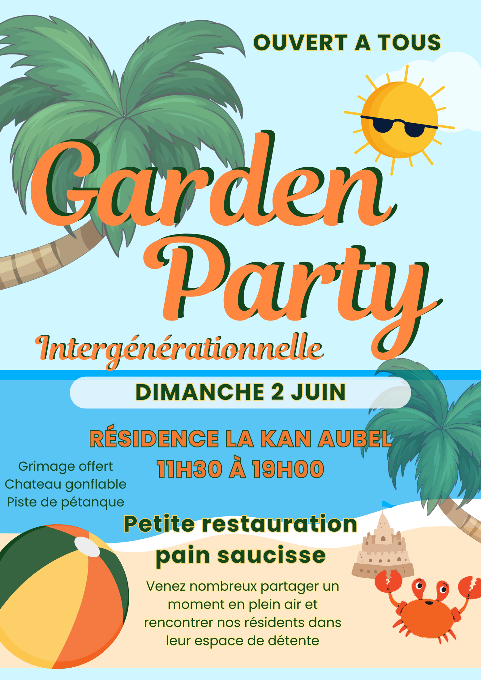 Affiche Garden Party