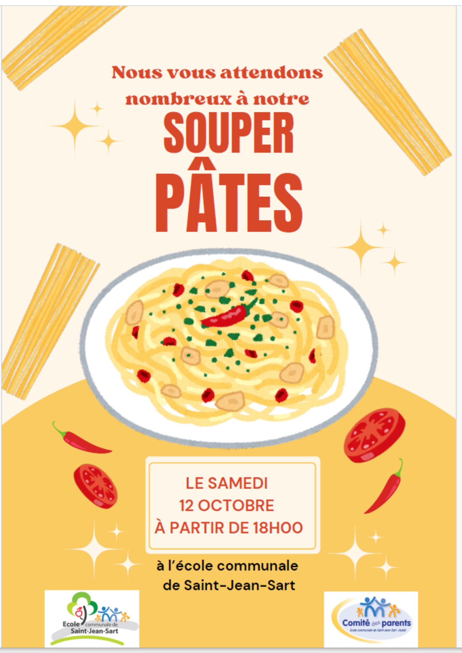 affiche pâte