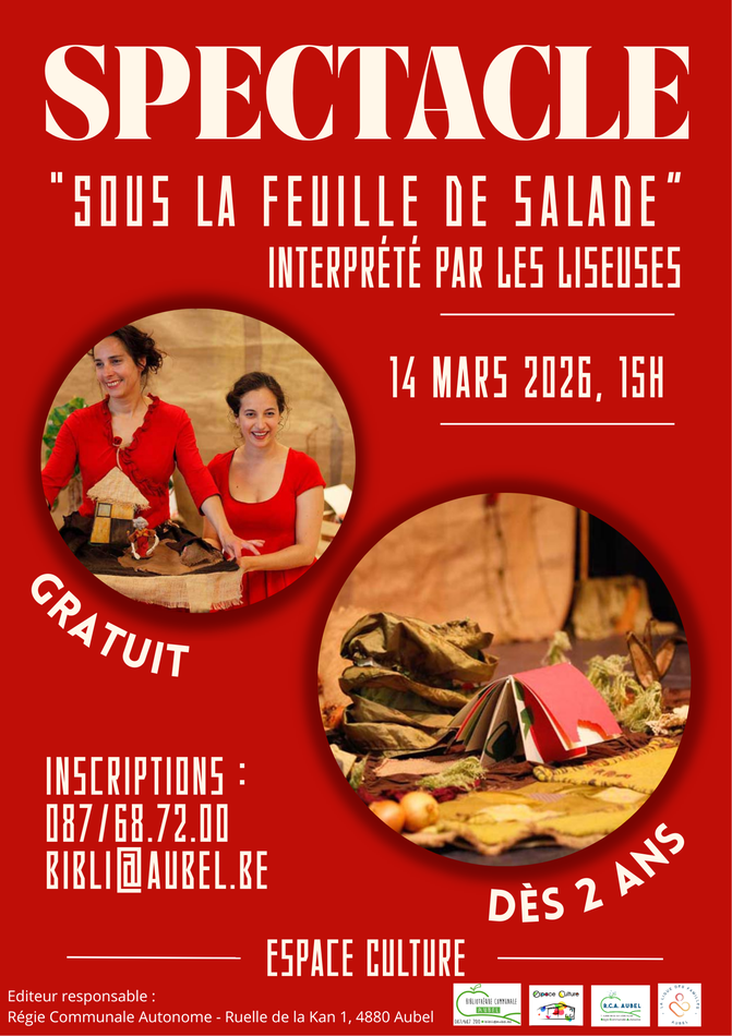 Affiche spectacle bébés