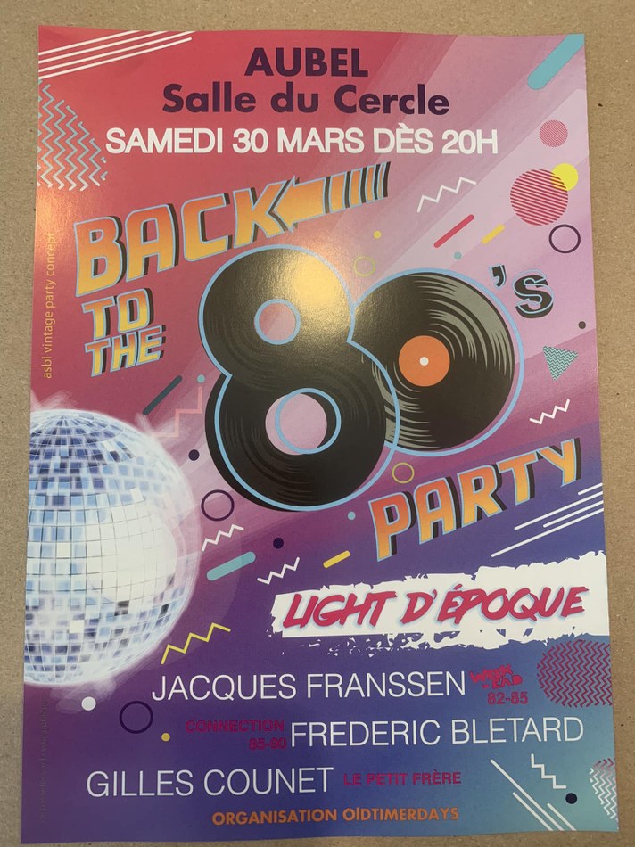 back to the 80's
