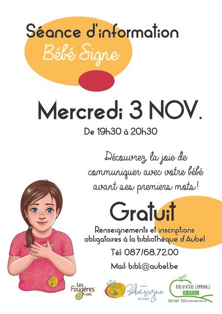 bébé signe
