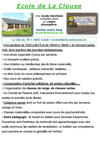 Ecole de La Clouse