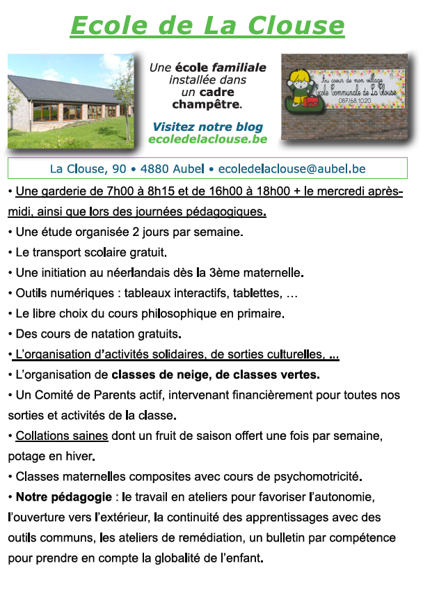 Ecole de La Clouse