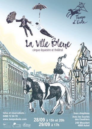 Flyer La Ville bleue aubel
