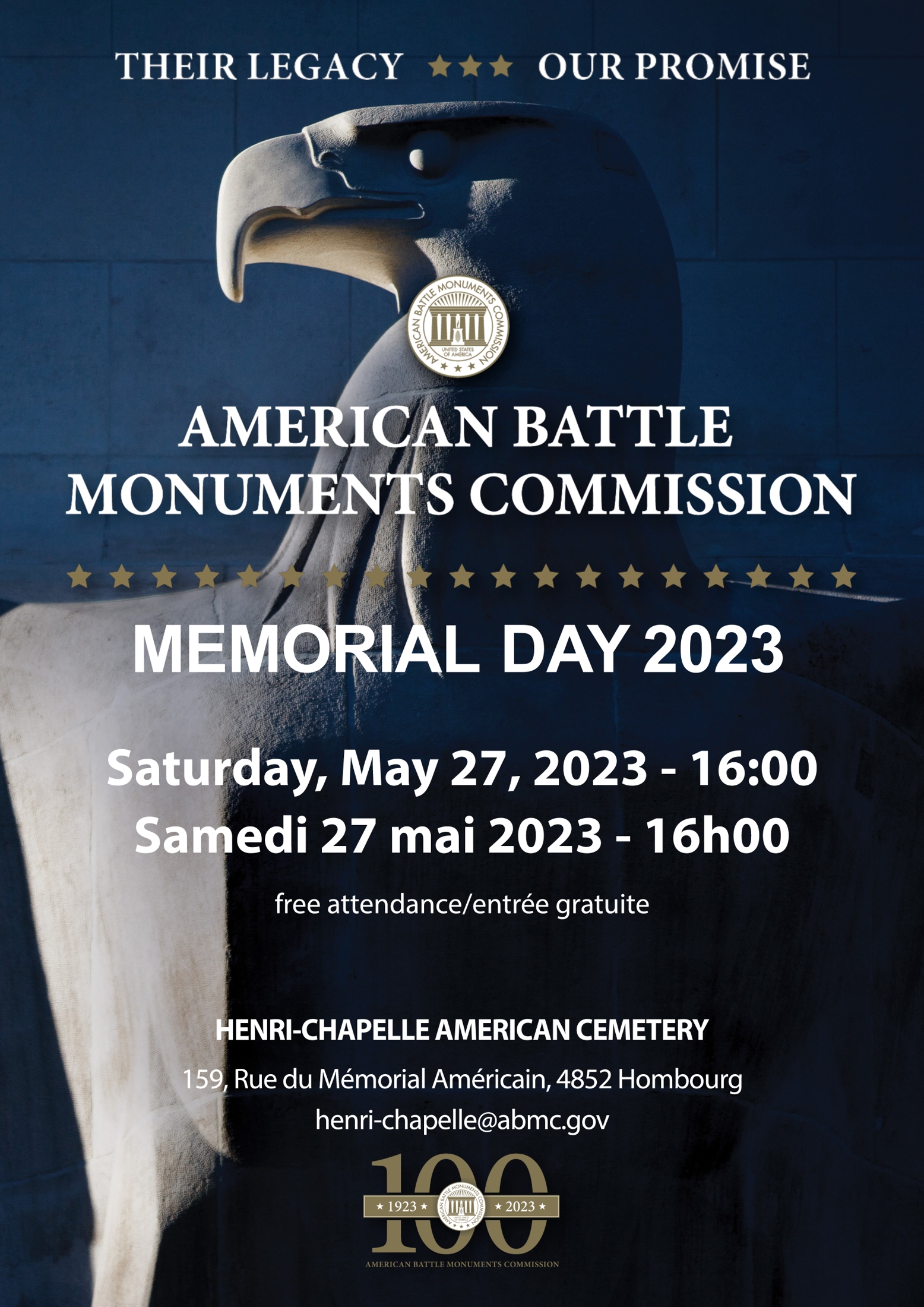 HCAC Memorial Day 2023 Poster