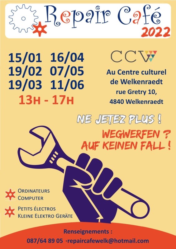 Affiche 2022 repair café