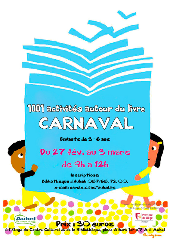 Affiche Carole Stage Carnaval 2017