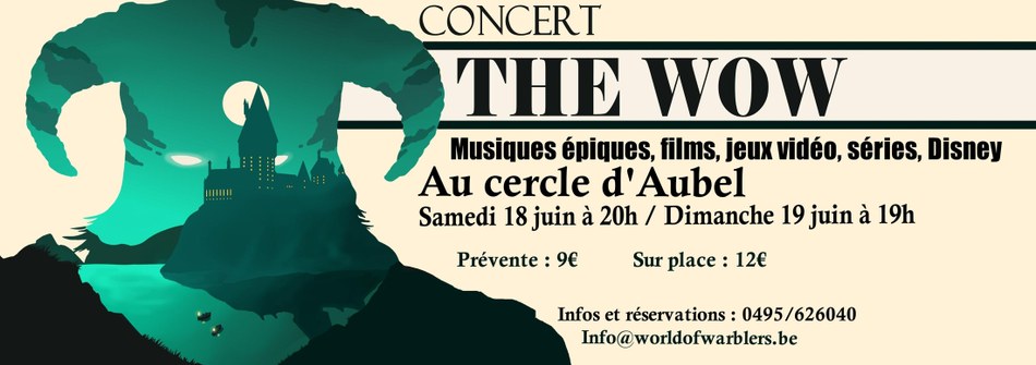 affiche concert