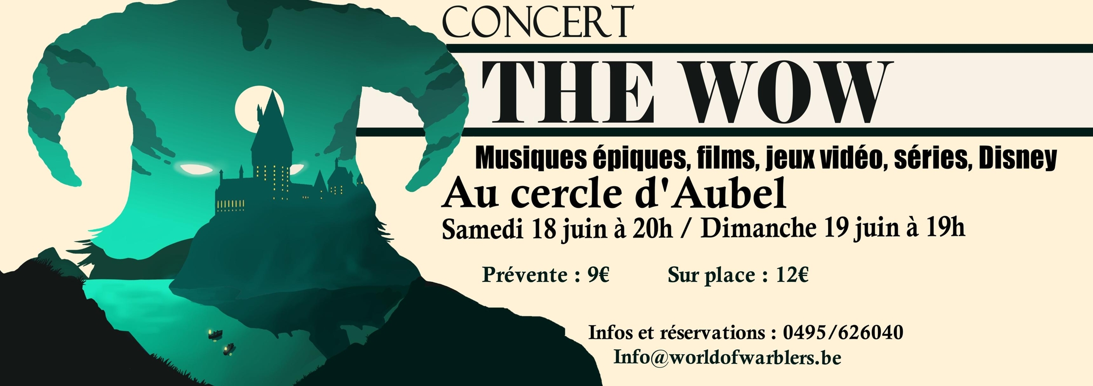 affiche concert