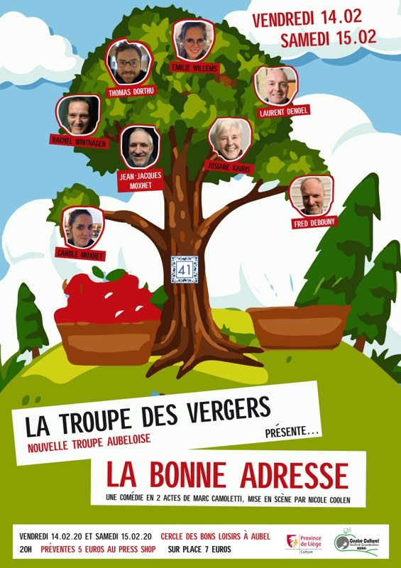 affiche la bonne adresse