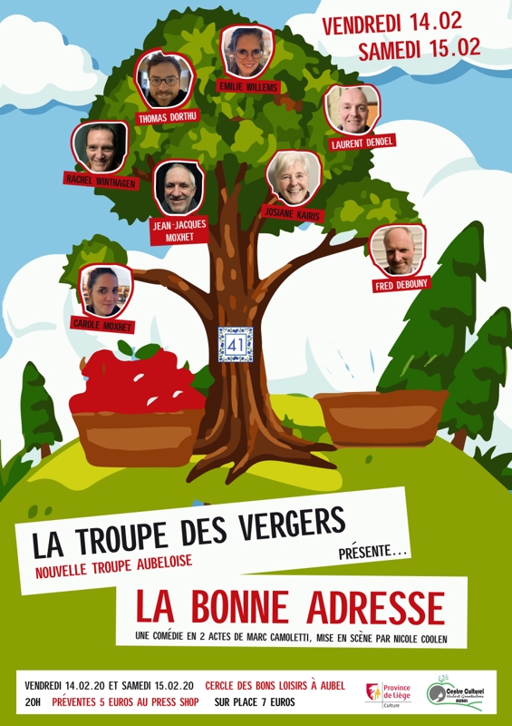 affiche la bonne adresse