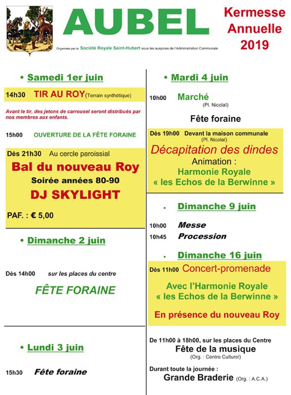 Kermesse Aubel 2019