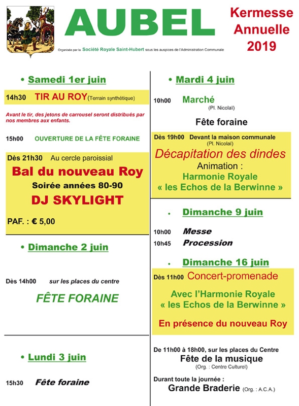Kermesse Aubel 2019