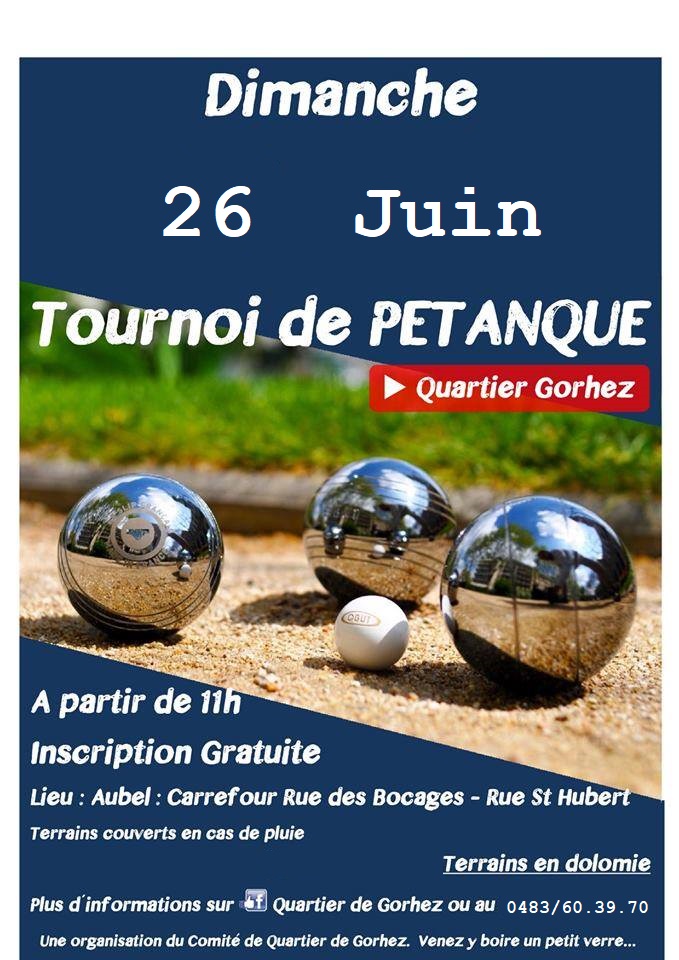 pétanque gorhez
