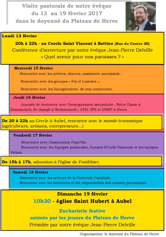 Visite évêque 2017