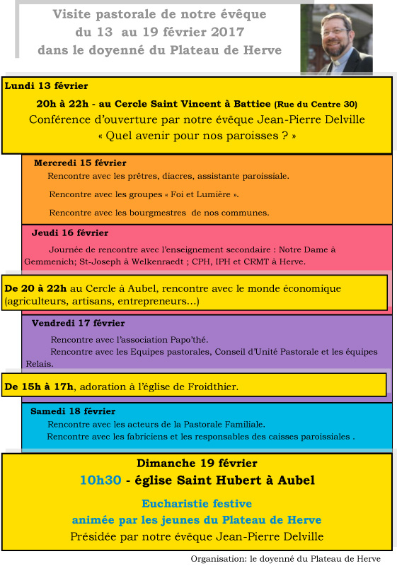 Visite évêque 2017