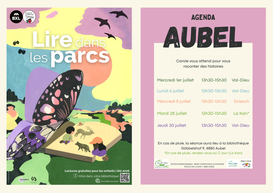 Lire dans les parcs 2026