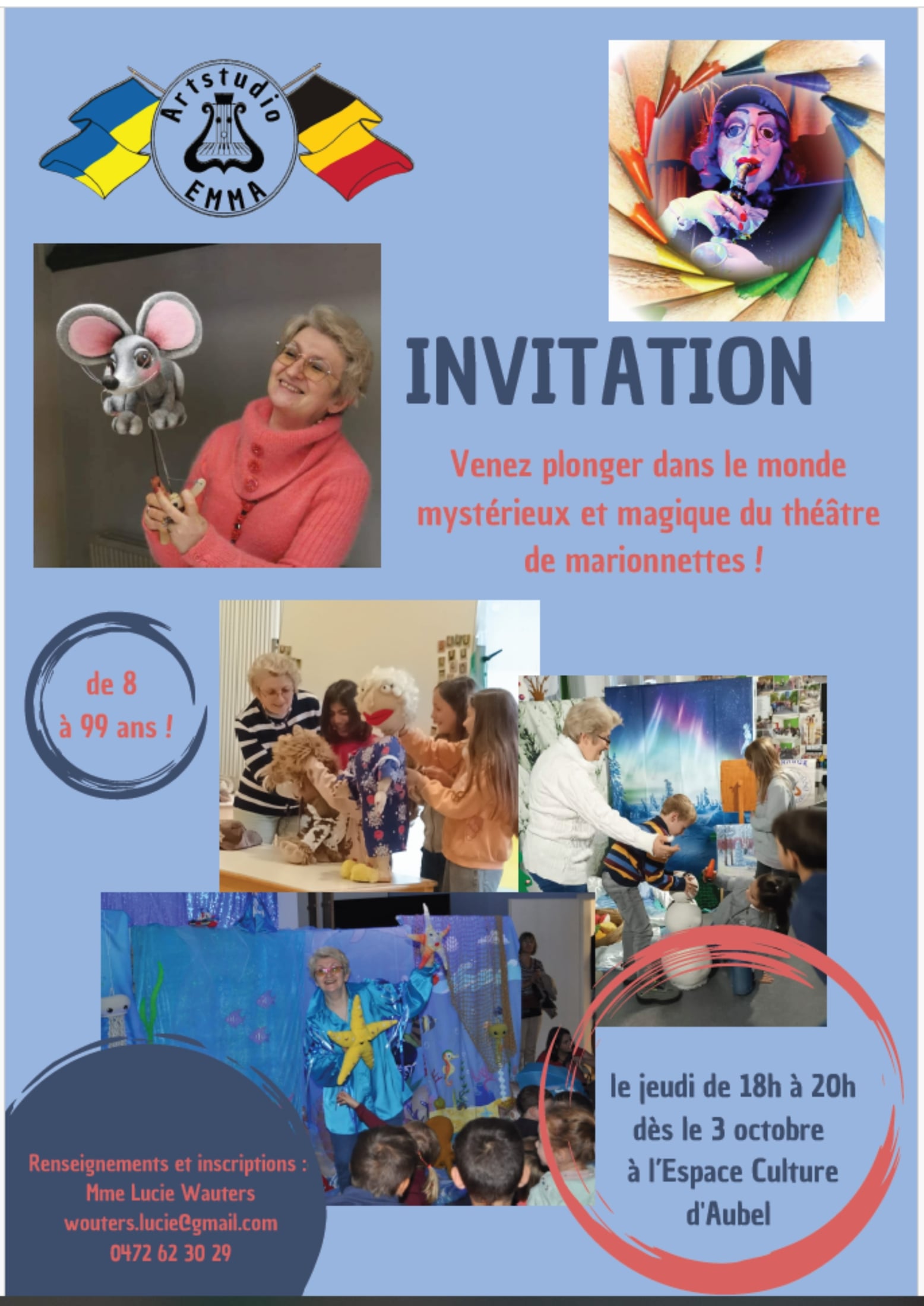 marionnettes atelier
