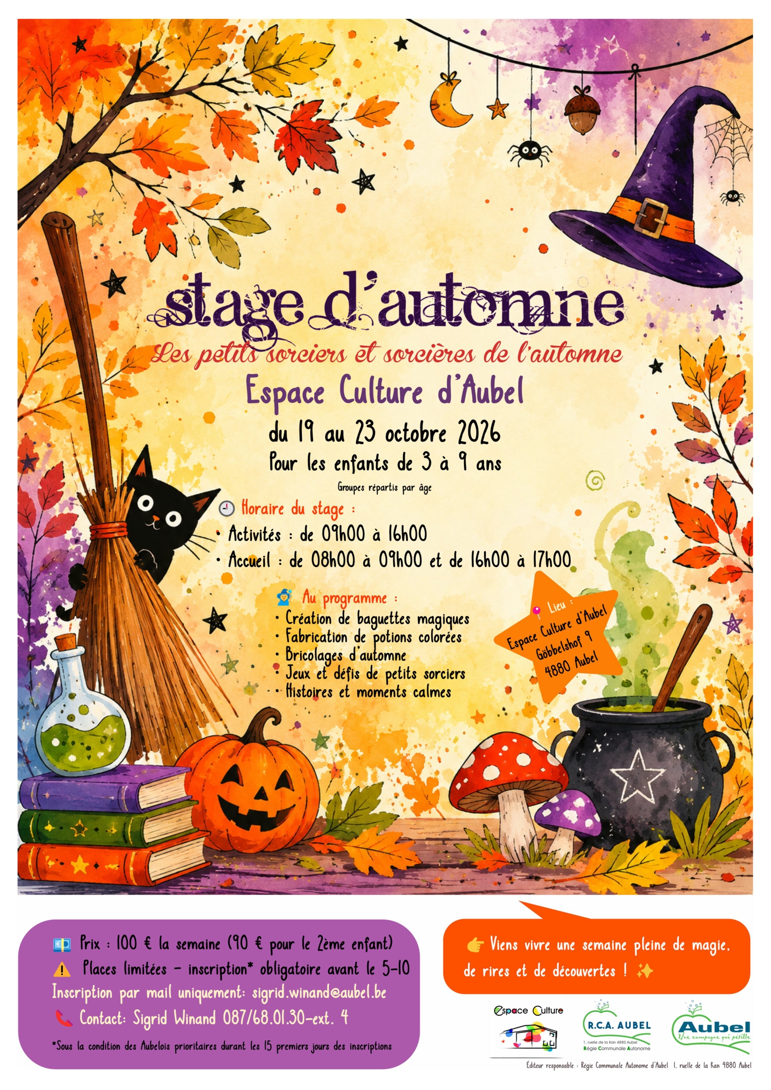 Stage automne 2026 RCA