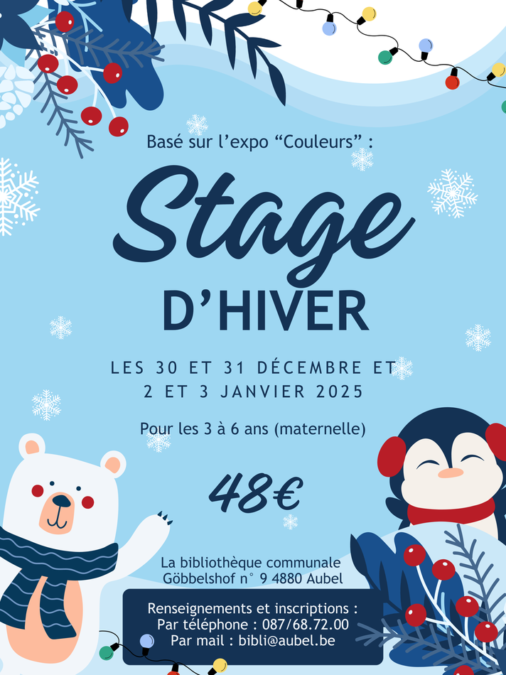 Stage d'hiver