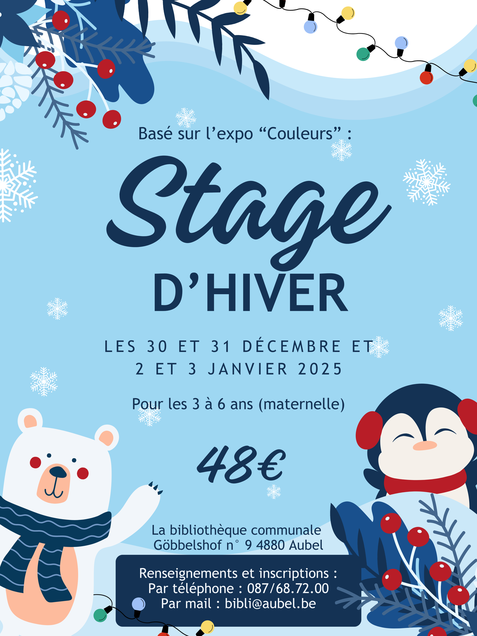 Stage d'hiver