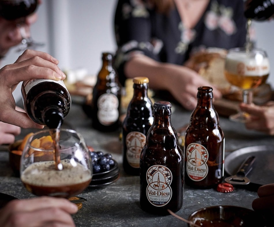 Bière Val Dieu   Nouveau packaging 2