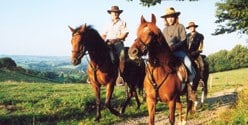 a cheval vignette
